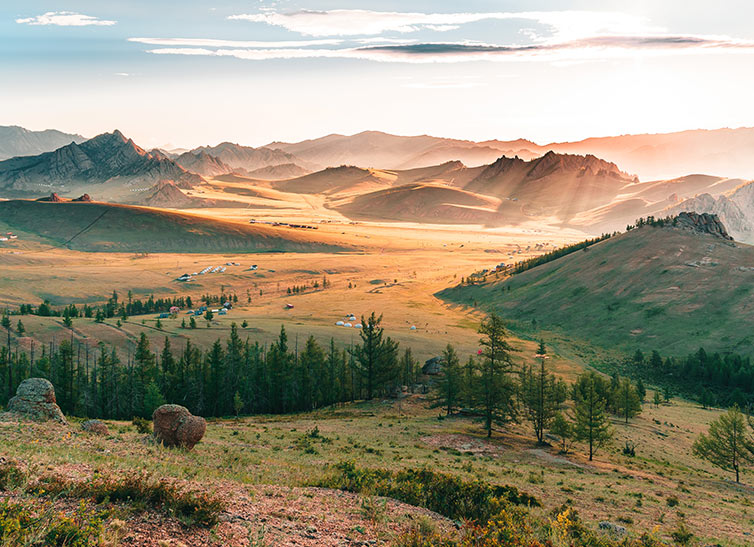 Mongolian Valley